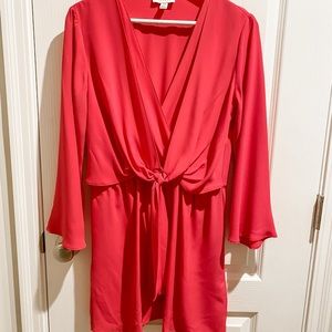 TopShop Tiffany Knot Mini Dress